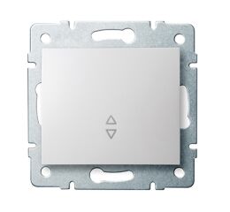 Vypínač LOGI 02-1050-102 bi schodišťový  barva bílá 25072 Kanlux
