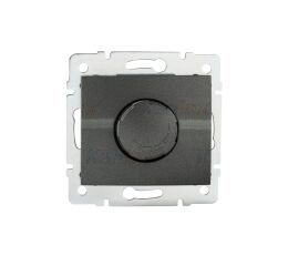 Stmívač LOGI otočný 500W s filtrem barva grafitová 25260 Kanlux