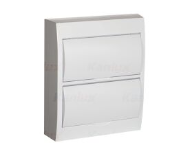 Rozvaděč DB212S 2X12P/SMD-P plastový barva bílá 36421 Kanlux