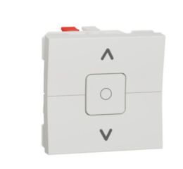 Unica - Žaluziový jednopólový spínač 6A, 2M, Bílý *NU320818