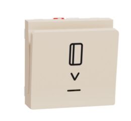 Unica - Spínač pro hotelové karty, 2M, Béžový *NU328344