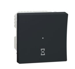 Unica - Časový spínač 10A, Antracit *NU353554