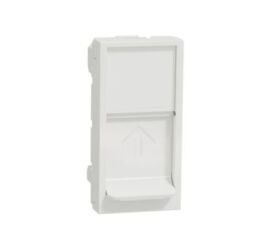 Unica - Centrální deska RJ45 Keystone 1M, Bílá *NU946018