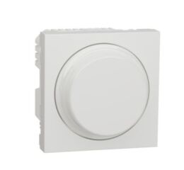 Unica - Stmívač otočný univerzální LED 5-200W, Bílý *NU351418