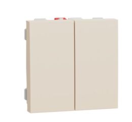 Unica - Přepínač sériový řazení 5, Béžový *NU321144