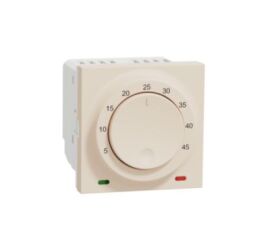 Unica - Termostat podlahový otočný 2M, Béžový *NU350344