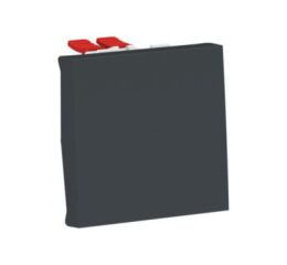 Unica - Přepínač křížový řazení 7, 2M, Antracit  *NU320554