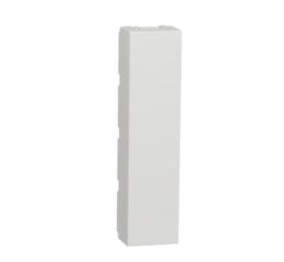 Unica - Záslepka 2x 1/2 modul, Bílá *NU986418