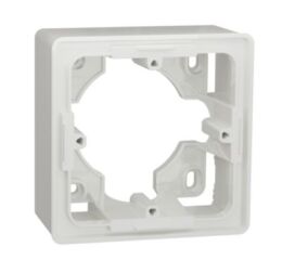 Unica Studio - Krabice na omítku jednonásobná, Bílá *NU800218