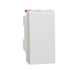 Unica - Spínač jednopólový řazení 1, 1M, Bílý *NU310118