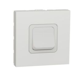 Unica - Spínač dvojpólový řazení 2, 20A, 2M, Bílý  *NU322518