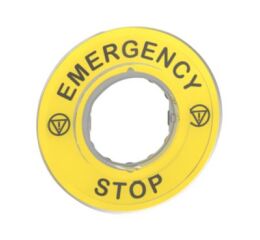 Štítek (EMERGENCY STOP) ZBY9320