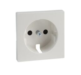 Merten - Centrální deska pro zásuvku se zemnícím kolíkem, System M, Polar *MTN2330-0319 Schneider