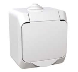 Cedar Plus IP44 - Zásuvka SCHUKO 230V 16A 2P+SE, bílá *WDE000541 Schneider