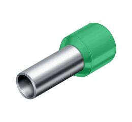 Dutinka DI 0,34-8 mm zelená izolovaná bezhalogenová, balení 500ks