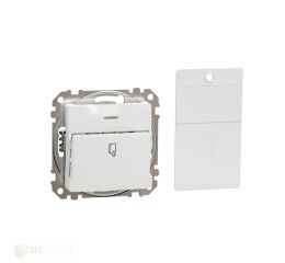 Sedna - Spínač pro hotelové karty bílá *SDD111121 Schneider electric