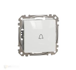 Sedna - Tlačítko 1/0 "zvonek" bílá *SDD111131 Schneider electric