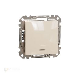 Sedna - Přepínač křížový ř.7 or. kontr. béžová *SDD112107L Schneider electric