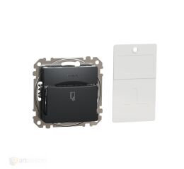 Sedna - Spínač pro hotelové karty antracit *SDD114121 Schneider electric