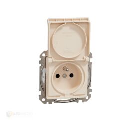 Sedna - Zásuvka 230V 16A IP44 bezšroubová béžová *SDD212014 Schneider electric