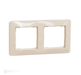 Sedna - Rámeček dvojnásobný béžová *SDD312802 Schneider electric