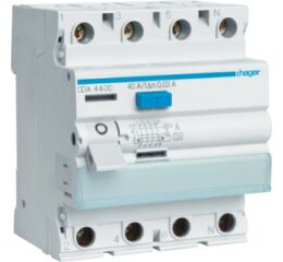 Chránič proudový  4 pól. 40 / 0,03 A, A,CDA440D