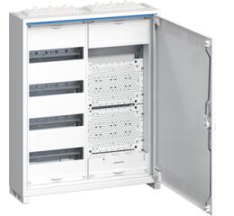 Hager FWB42K1 Rozvaděč nástěnný FWB IP30, tř. ochr.II, multimediální, 650x550x161, 48 mod. + MP, perf. dveře