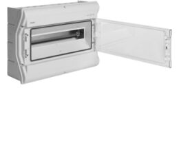 Hager VE118L Rozvodnice nástěnná vector II, IP65, 1-řadá, 18 mod.