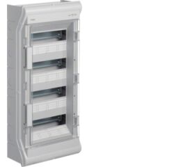 Hager VE412L Rozvodnice nástěnná vector II, IP65, 3-řadá 48 mod.