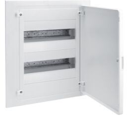 Hager VF212PS Rozvodnice zapuštěná golf, IP40, 2-řadá, 24 mod., plná dvířka, bezšr. svorky