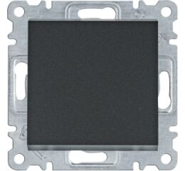 Hager WL0023 Přepínač střídavý, řazení 6, černá mat