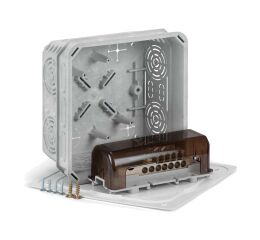 Kopos *KO 125 E/EQ02_KA KRABICE ODB. S EQ SVORK. ŠEDÁ