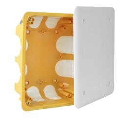 Kopos *KO 180/LD_NA KRABICE ODBOČNÁ-SÁDR. OKROVÁ/DVOUVSTŘIK