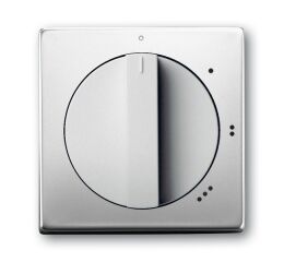 Future® linear 2CKA001710A3758 kryt spínače s otočným ovladačem, pro 3stup. spínač s nul. polohou barva ušlechtilá ocel ABB
