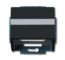 Future® linear 2CKA001724A4253 kryt zásuvky komunikační, s popisovým polem (pro nosnou masku) barva antracitová ABB