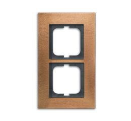 Solo®carat 2CKA001754A4259 rámeček dvojnásobný, pro vodorovnou i svislou montáž barva bronz ABB