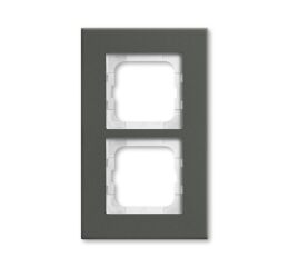 Solo®carat 2CKA001754A4821 rámeček dvojnásobný, pro vodorovnou i svislou montáž barva antracitový porcelán ABB