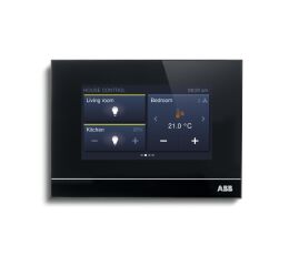 FREE@HOME Dotykový panel s displejem 4,3" *2CKA006220A0120 černá ABB