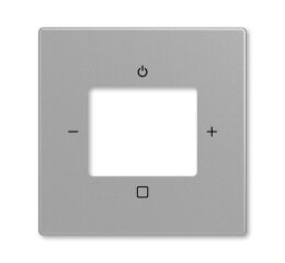 Future® linear 2CKA008200A0264 kryt zesilovače s tunerem nebo internetového rádia Busch-iNet barva ušlechtilá ocel ABB