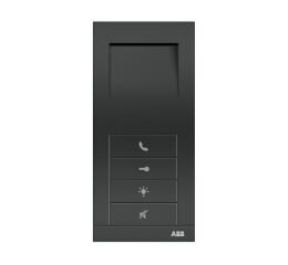 Welcome Midi Telefon domovní, hands-free *2TMA210050B0005 černá matná ABB