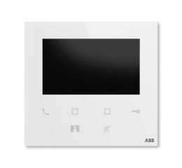 Welcome Midi Videotelefon domovní 4,3" Wi-Fi, nástěnný *2TMA220050W0022 bílá ABB