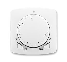 Tango 3292A-A10101 B termostat univerzální s otočným nastavením teploty (ovl. jednotka)barva bílá *ABB