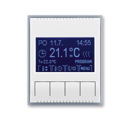 Element® 3292E-A10301 04 termostat univerzální programovatelný (ovládací jednotka) barva bílá / ledová šedá ABB