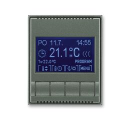 Time® 3292E-A10301 34 termostat univerzální programovatelný (ovládací jednotka) barva antracitová ABB
