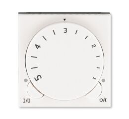 Levit®M 3292H-A10101 68 termostat univerzální s otočným nastavením teploty (ovl. jednotka) barva perleťová / ledová bílá ABB