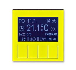 Levit® 3292H-A10301 64 termostat univerzální programovatelný (ovládací jednotka) barva žlutá / kouřová černá * ABB