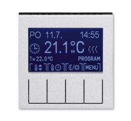 Levit®M 3292H-A10301 70 termostat univerzální programovatelný (ovládací jednotka) barva titanová / kouřová černá ABB