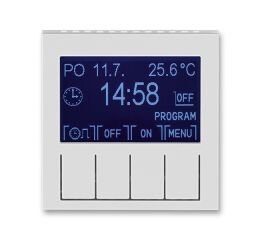 Levit® 3292H-A20301 16 hodiny  spínací programovatelné (ovládací jednotka)barva  šedá / bílá *ABB