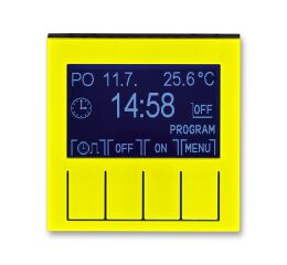 Levit® 3292H-A20301 64 hodiny spínací programovatelné (ovládací jednotka)barva  žlutá / kouřová černá * ABB