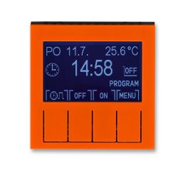 Levit® 3292H-A20301 66 hodiny spínací programovatelné (ovládací jednotka)barva oranžová / kouřová černá * ABB